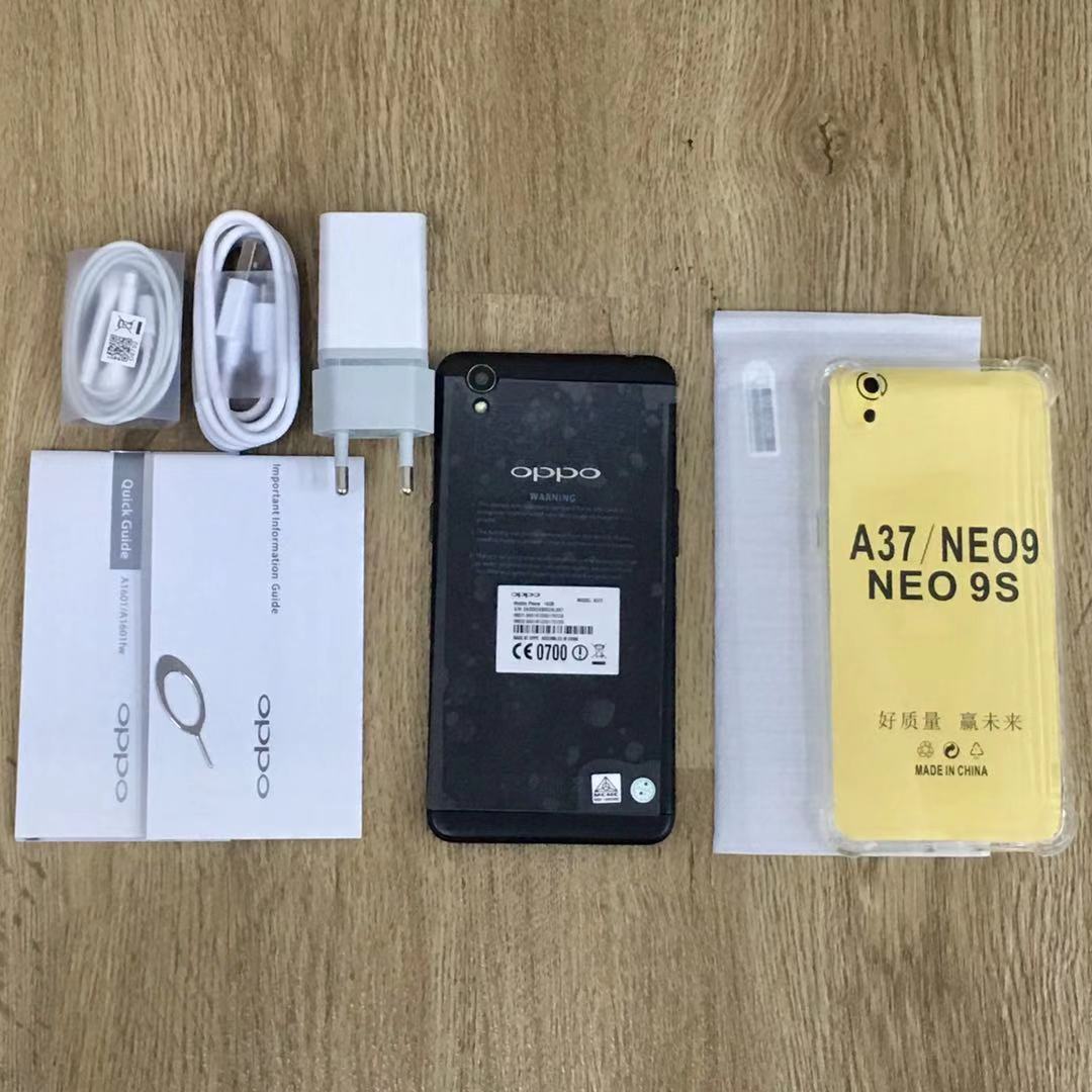 (Black)OPPO A37 2+16GB Android Phone (Ready Stock)